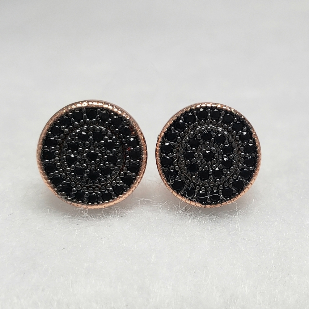 18k Pave Studs